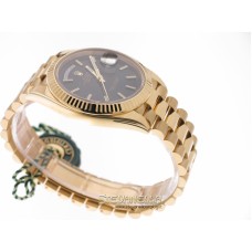 Rolex Day-Date 40 Black ref. 228238 President oro giallo 18kt nuovo